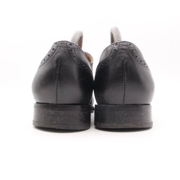 Jack Erwin Black Leather Wingtip Men\'s Size 8.5 Dress Oxfords Dress Shoes main image 12
